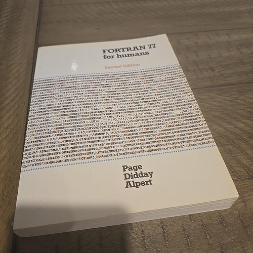 Fortran for humans rex - fortran, 77