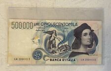 500000 Lire Raffaello