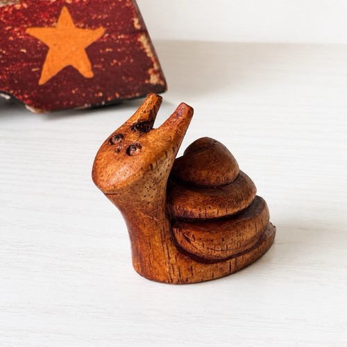 Vintage hand carved wooden - vintage,
