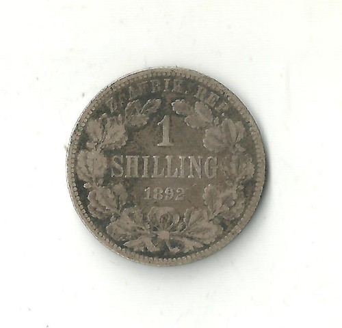 Sudafrica scellino 1892 - sudafrica,