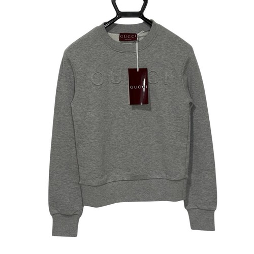 Felpa gucci grigia donna - felpa,