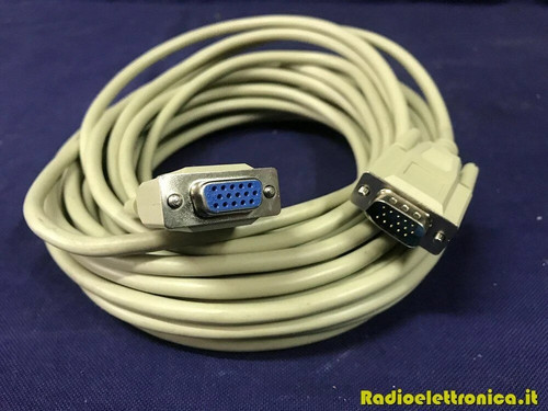 Cavo prolunga vga per monitor - prolunga,