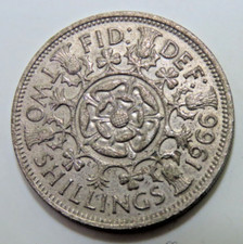 1966 Regno Unito moneta da 2