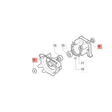 EFCO PARAOLIO MOTORE ANELLO DI