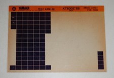 Yamaha XT 600 Z 88 Microfich
