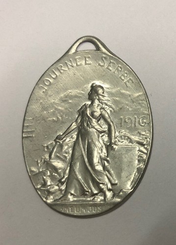 Medaglione giorno serbo 1916 - medaglione,