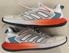 Adidas Defiant Speed Clay Tennis Shoes, Mens Trainers UK Size 11,5, White,