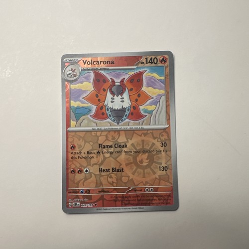 Volcarona reverse holo - reverse,