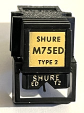 CARTUCCIA E STILO SHURE M75ED