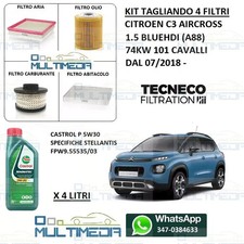 TAGLIANDO FILTRI OLIO CASTROL