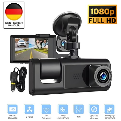 Telecamera dvr auto 1080p - telecamera,