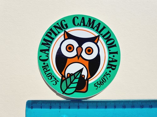 Adesivo camping camaldoli - adesivo,