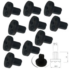 10PZ GOMMINI ANTIGRAFFIO PER