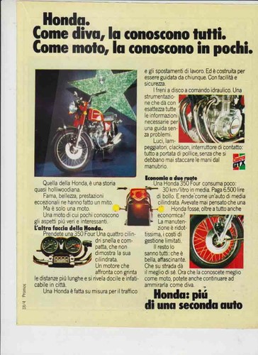 Advertising pubblicità moto - advertising,