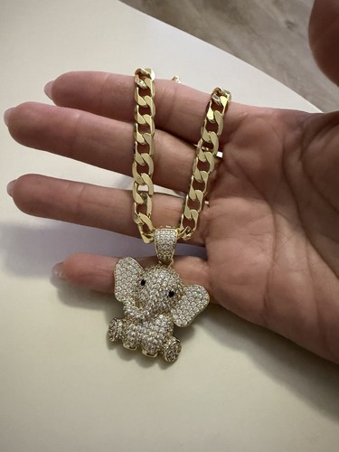 Collana catena maglia - , cubana