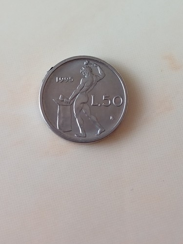 Micro moneta rara 50l 1995 - micro,