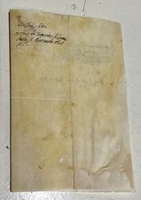 1682, Venezia, Lettera dogale pergamena Doge Contarini, Zingari molesti, Treviso