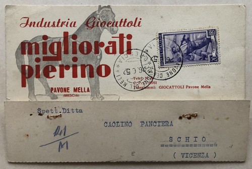 Cartolina pubblicitaria - cartolina,