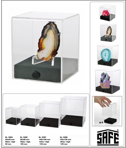 Cubo vetrina minerali - cubo,