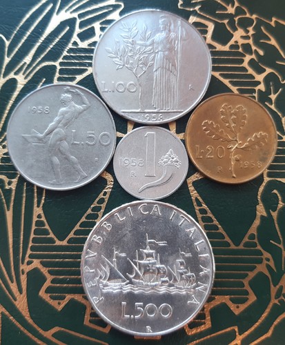 Monete lire del - monete, in