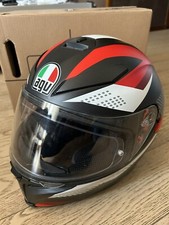 CASCO INTEGRALE AGV K-5 S BLACK/WHITE/RED