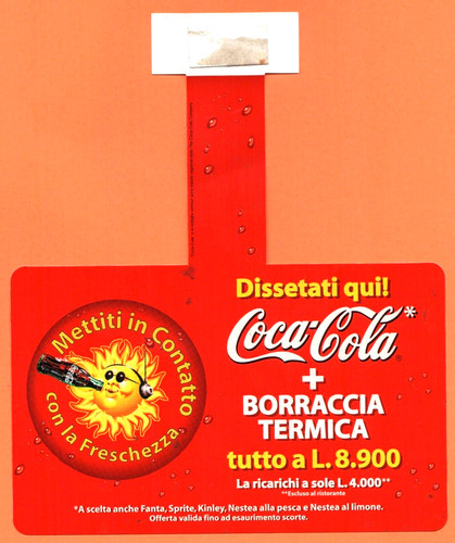 Coca cola italia etichetta - coca-cola,