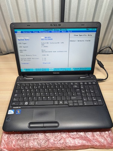Toshiba satellite pro c650 - toshiba,