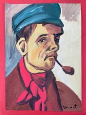 Vincent van Gogh Drawing on