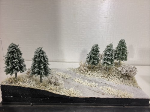 Modellino base diorama oggetti
