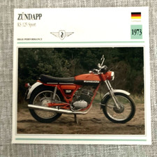 Scheda Moto Zundapp KS 125