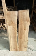 Coppia di tavole di legno di noce Max113x max27x2,5
