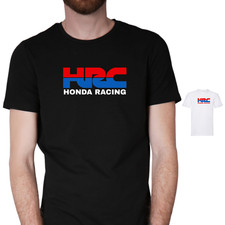 T-shirt Honda HRC Moto Nera S-XXL  Automotive 100% Cotone Replica Idea Regalo