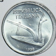 Italia 1955 10 Lire 298567
