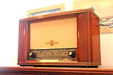 Radio a Valvole Philips Uranus 54 Tuberadio Restaurata Funzionante