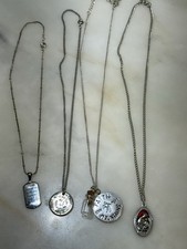 Lotto 4 collane cattoliche