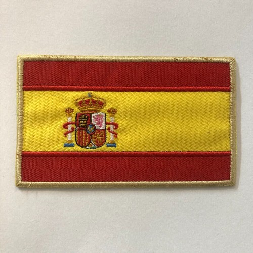 Patch bandiera spagna ricamata - patch,