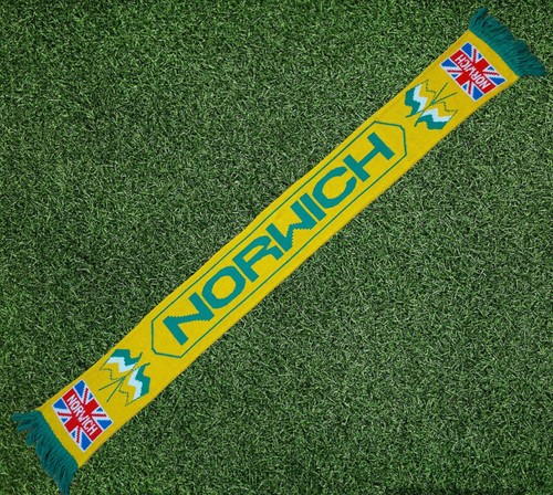 Sciarpa calcio norwich city - norwich,