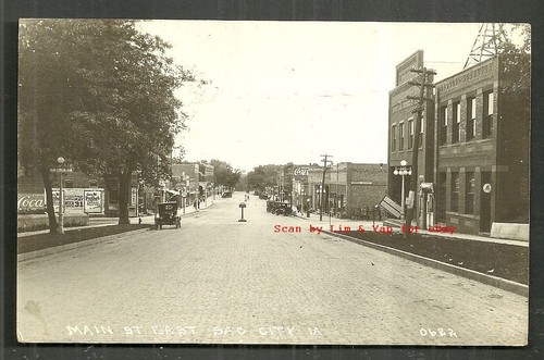 Francobollo sac city rppc - francobollo,