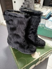 Stivali Da Neve In Pelliccia 