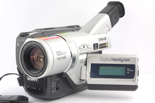 Sony handycam dcr trv120e - sony, pal