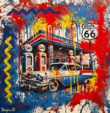 Dipinto su tela.Arte