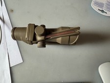 Ottica tyrijcom colore Coyote Ingrandimento fisso 4x con Fibra ottica