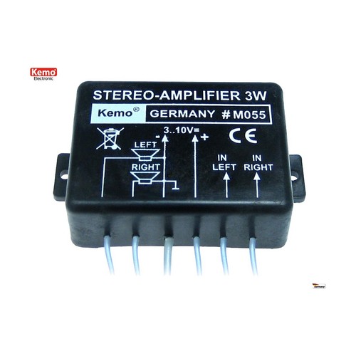 Amplificatore audio stereo