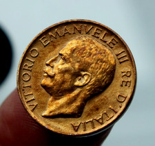 regno d'talia Vitt.ema.III 5 centesimi 1921 impero rame rosso non circolata