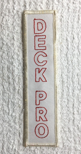 Patch deck pro contorno rosso - deck,