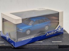 AUDI A4 S2 Avant blu - Solido - Scala 1/43