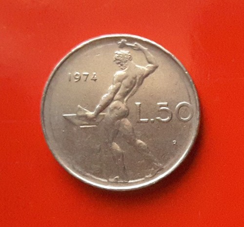 Lire 1974 falsa - lire,