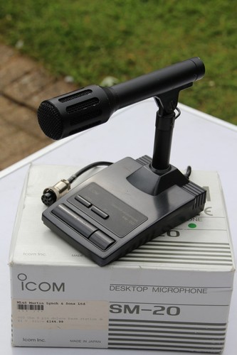 Icom microfono - sm-20,