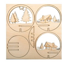 Rayher Miniatura Legno Fsc Mix