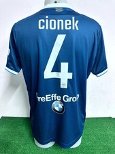 MAGLIA SPAL CIONEK MATCH WORN INDOSSATA SHIRT JERSEY CAMISETA COA 2018/2019